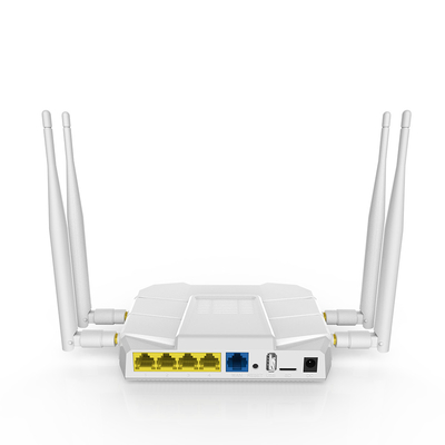 KEXINT Wifi Router 4K Akış Uzun Menzilli Kapak USB Portları ile Çift Bantlı Kablosuz Router